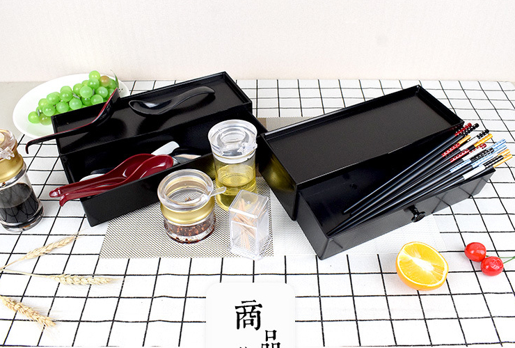 抽屉式筷子盒勺子盒 可沥水可叠加防霉 多功能厨房收纳盒