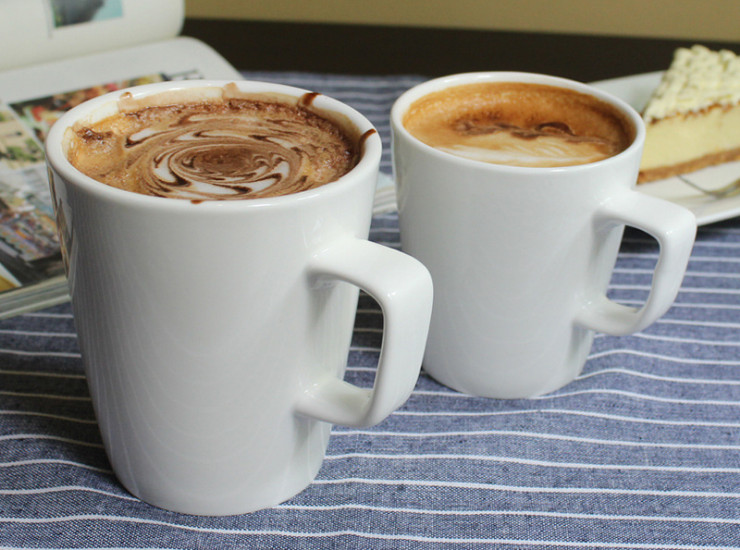 歐式陶瓷咖啡拿鐵奶茶杯帶手柄馬克杯