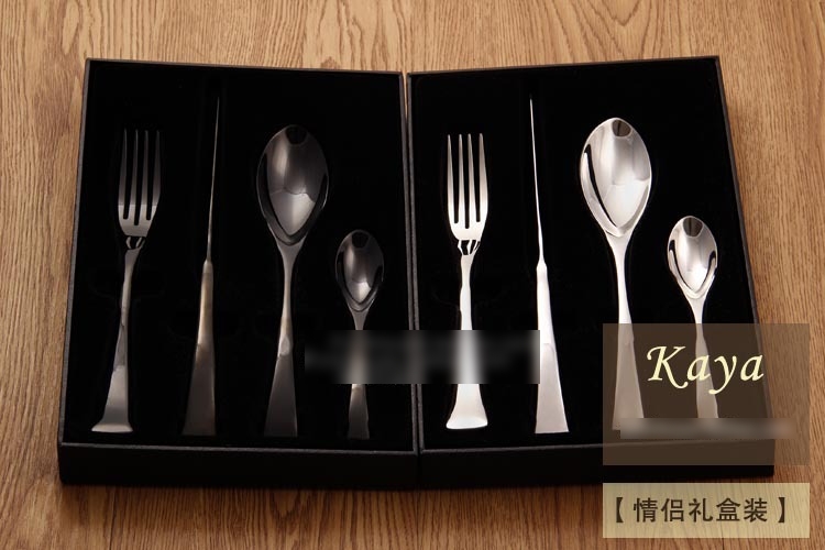 KAYA High Class Western Meal Knite Fork Spoon Stainless Steel Gift Set Knite Fork Spoon Set