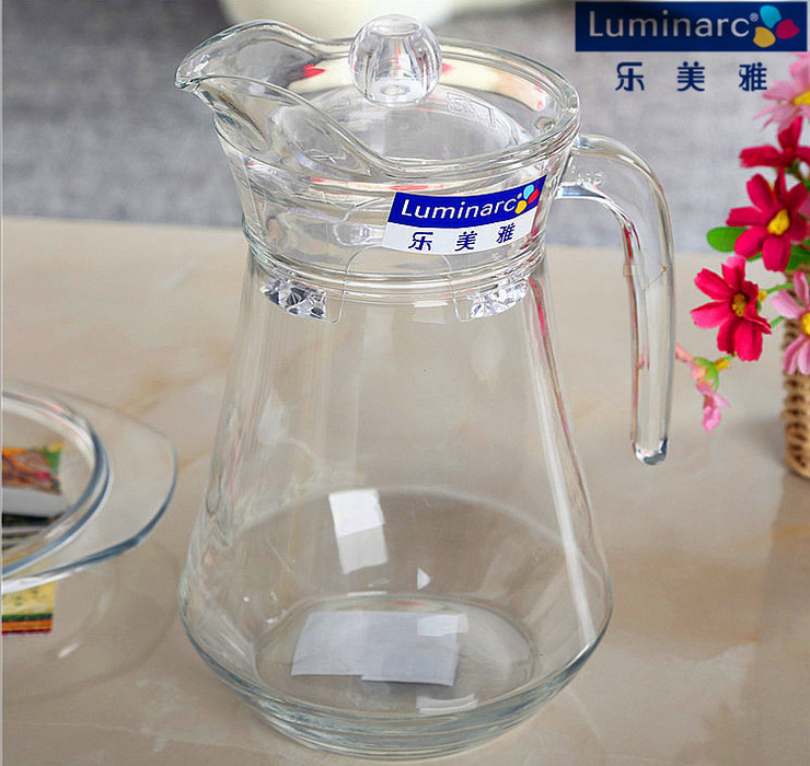 France Luminarc ARC Big Capacity Glass Cold Water Kettle