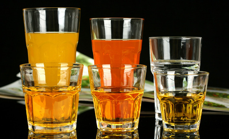 八角玻璃杯 透明水杯 茶杯 果汁杯 威士忌杯 啤酒杯