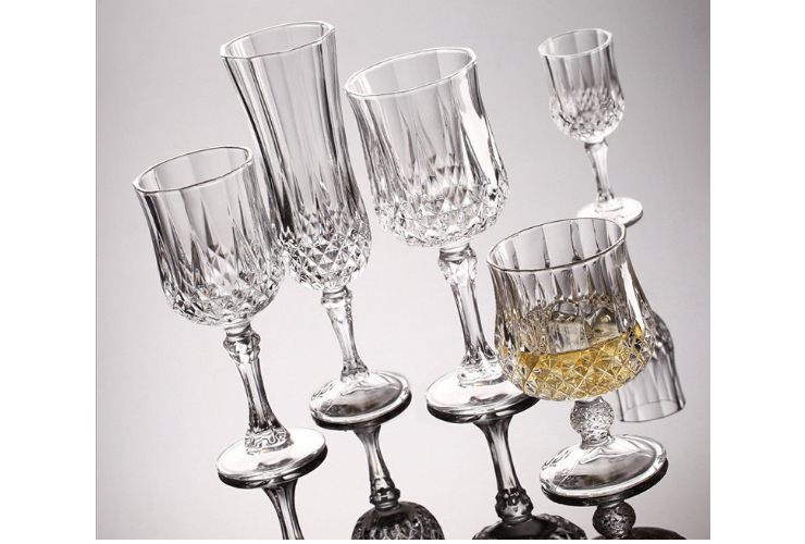 歐式鑽石 玻璃紅酒杯 高腳杯 洋酒杯 葡萄酒杯 香檳杯