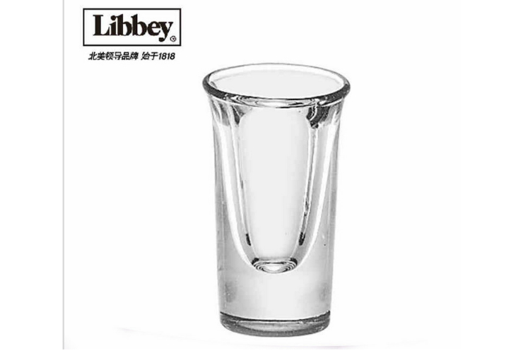 美國Libbey利比 烈酒杯玻璃杯子 一口杯 白酒杯 加厚喇叭杯 吞杯