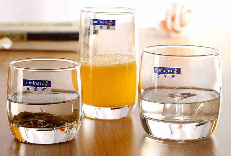 法國樂美雅 創意玻璃杯 水杯 耐熱茶杯 果汁杯 威士忌杯
