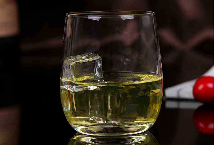 石島 水晶玻璃威士忌杯 洋酒杯 白蘭地杯