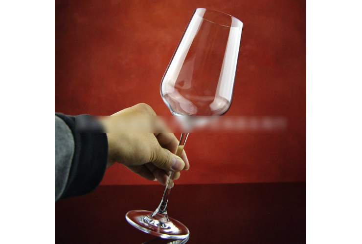 Crystal Glass Tall-leg Wine Glass 550ml