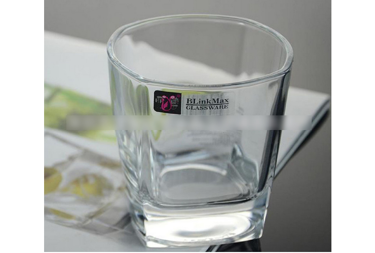 Blink Max Brand Square Glass Whisky Glass Beer Glass Water Glass