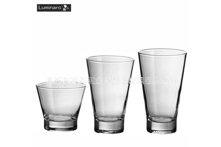 (Whole Box) France Luminarc Fruit Juice Glass Beer Glass Whisky Glasses Straight Body Glasses