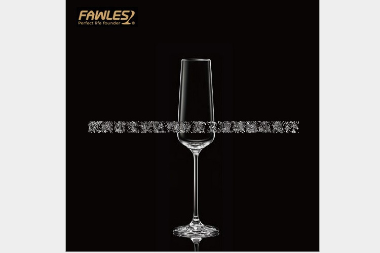 (整箱) 弗羅薩FAWLES 無鉛水晶純手工一體高腳紅酒杯 香檳杯