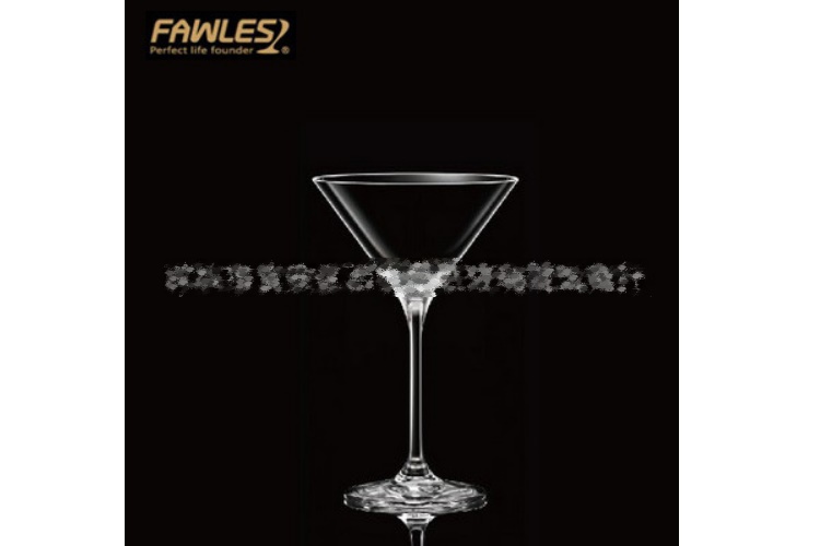 (Whole Box) FAWLES Lead-free Crystal One-body Cocktail Glass