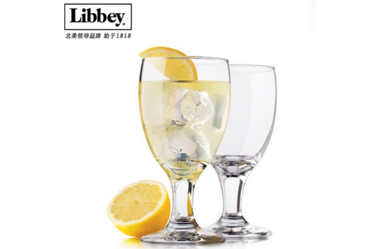 (整箱) Libbey 利比无铅玻璃水杯 饮品杯 宴会水杯 啤酒杯