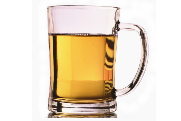 Beer Jar Handled Glasses Draught Beer Glasses Fruit Juice Tea-drink Glasses Thickened Heat-resistant Drinks Glasses