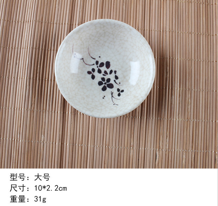 Melamine Ceramic-like Lotus-pattern Sauce Hotpot Seasoning Dish