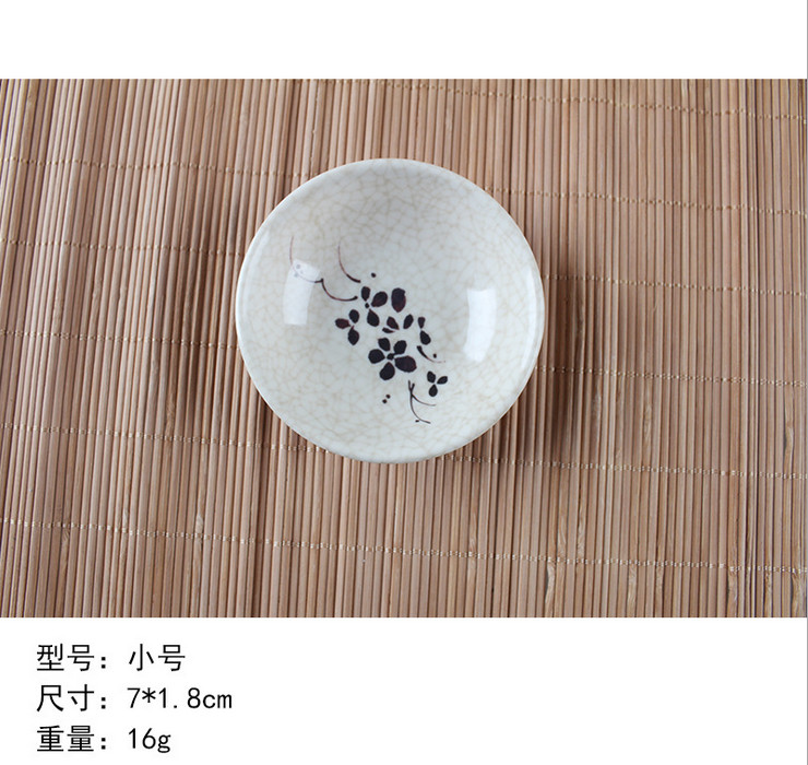 Melamine Ceramic-like Lotus-pattern Sauce Hotpot Seasoning Dish