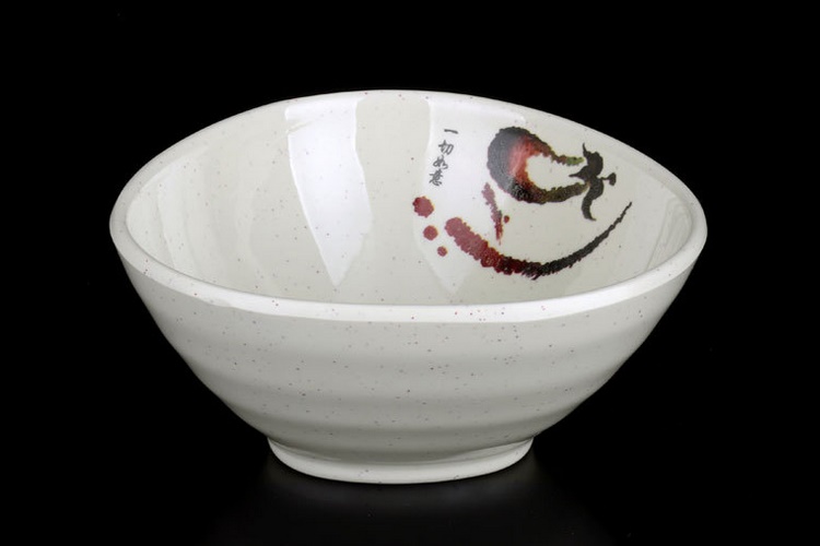 Melamine Porcelain-like Melamine Tableware Triangular Bowl