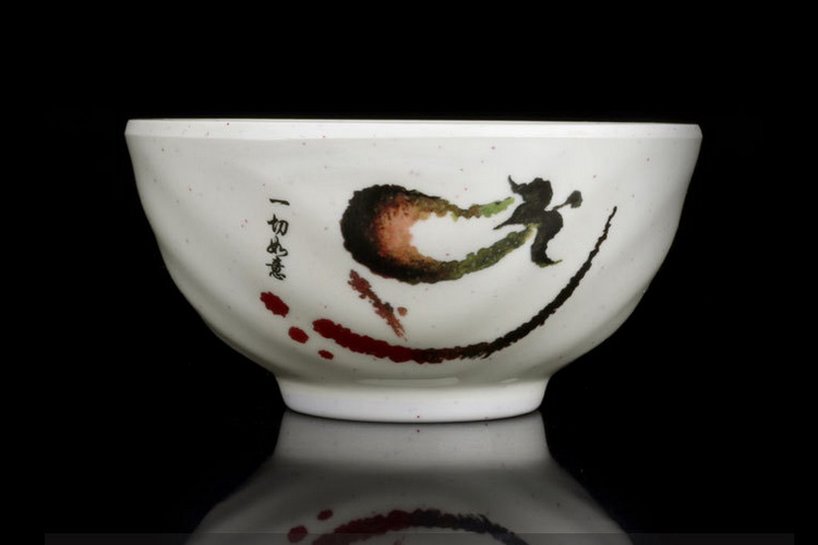 Melamine Scientific Porcelain Melamine Tableware Rice Bowl Twill Soup Bowl