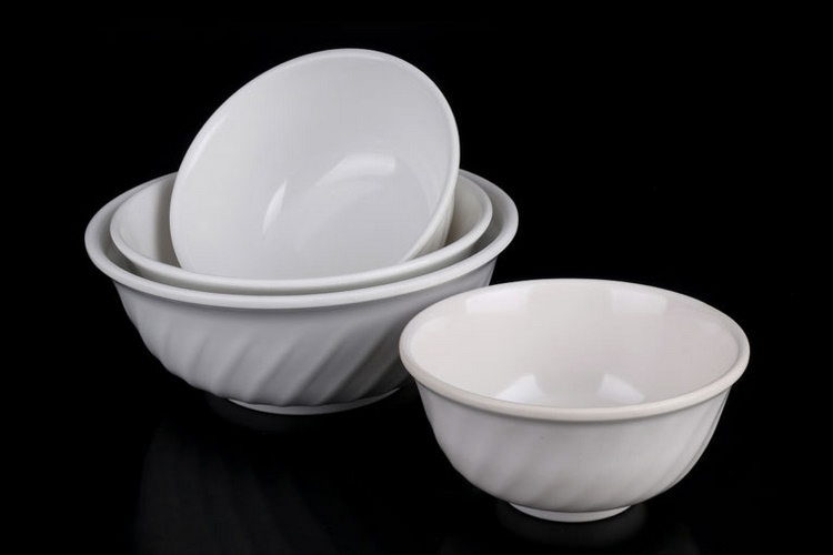 Melamine Scientific Porcelain Melamine Tableware Twill Bowl Noodle Bowl