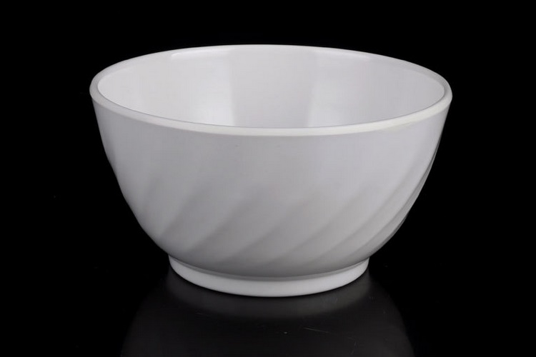 Melamine Porcelain-like Melamine Tableware Twill Bowl