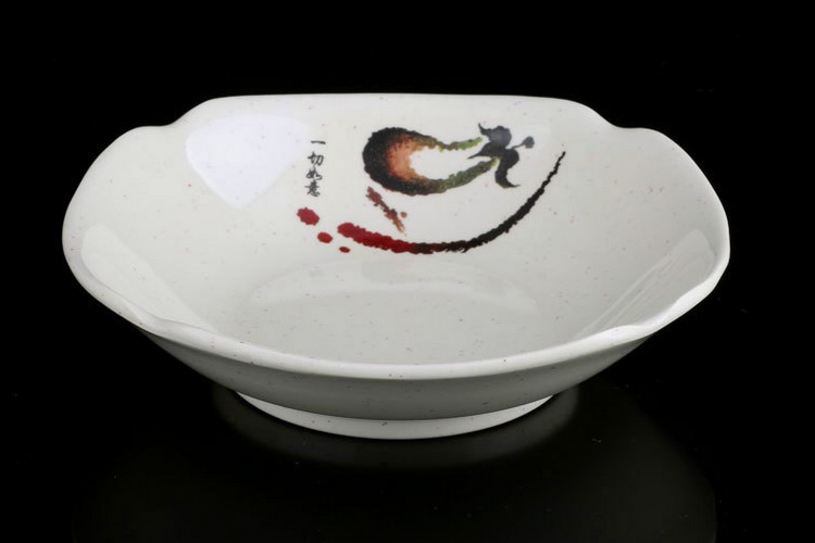 Melamine Scientific Porcelain Melamine Tableware Special-shaped Snack Plate