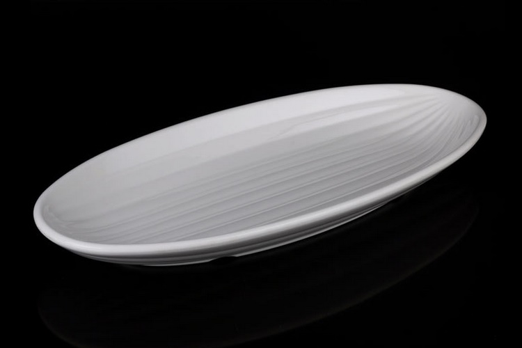 Melamine Scientific Porcelain Melamine Tableware Oval Dish