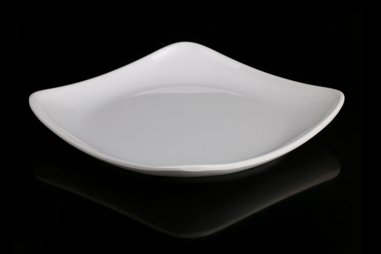 Melamine Scientific Porcelain Melamine Tableware Quartet Plate Square Dish