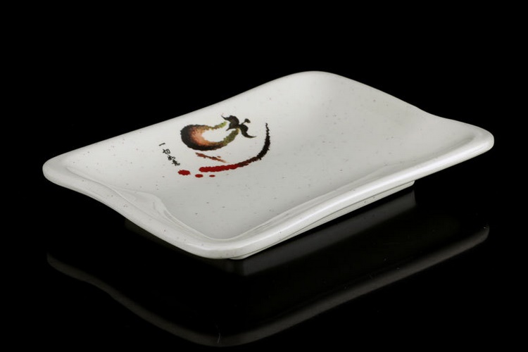 Melamine Porcelain-like Melamine Tableware Special-shaped Seasoning Sauce Vinegar Dish