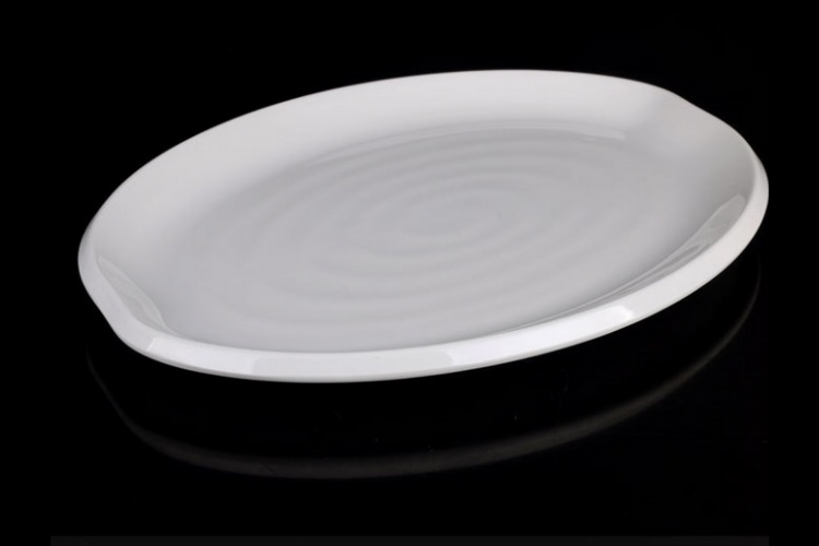 Melamine Scientific Porcelain Melamine Tableware Waist Plate Waist-dish