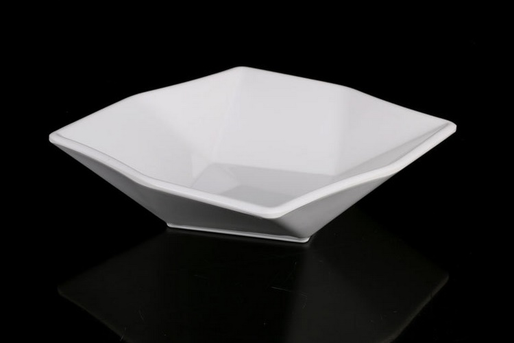 美耐皿餐具 科學瓷密胺沙拉盤餐具 仿瓷九格深盤