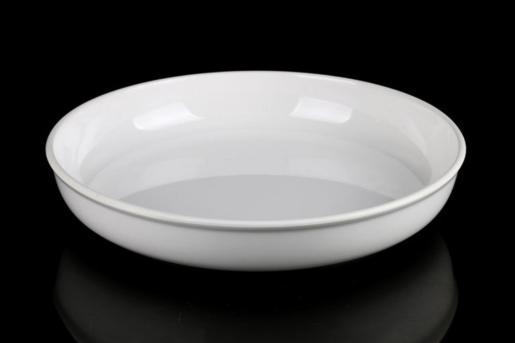 Melamine Scientific Porcelain Melamine Tableware Round-shaped Japan Korean-style Cold Noodle Plate Soup Bowl Salad Plate Fruit Plate