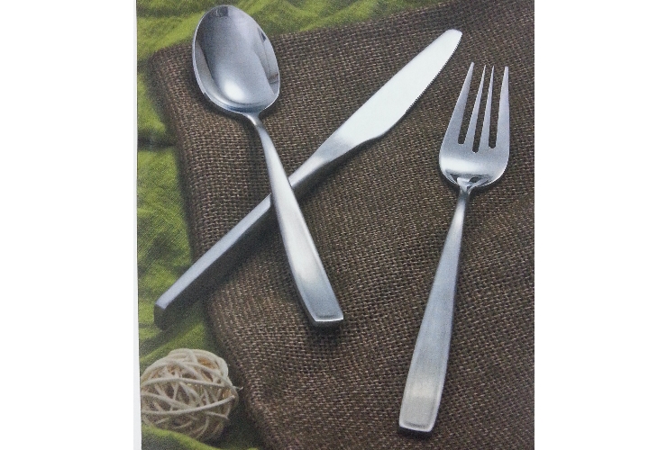 M116 Frosted Handle Western Meal Stainless Steel Full Set Tableware