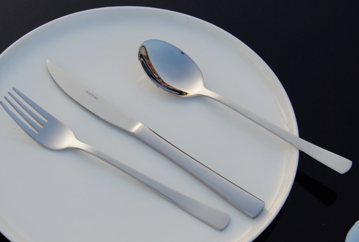 高檔西餐刀叉 無磁不銹鋼刀叉勺子 餐具批發