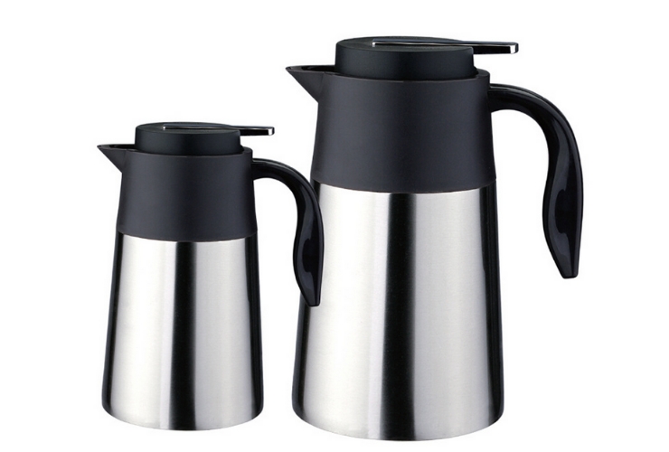 不锈钢保温壶 咖啡壶 真空双层不锈钢热水壶 不锈钢内胆