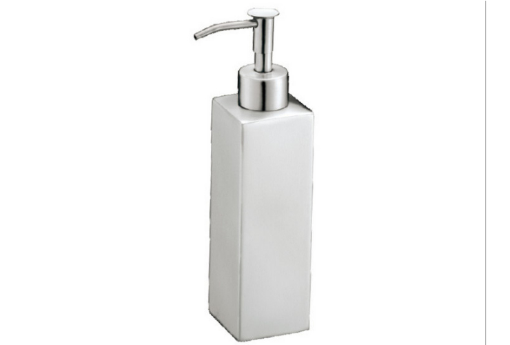 304不銹鋼長方形乳液器 洗手間洗手液瓶 350ML