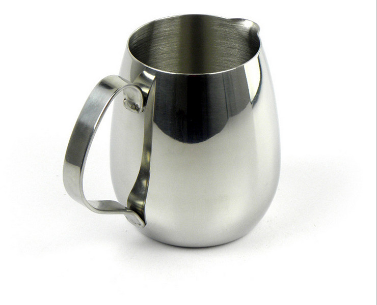 304不銹鋼拉花杯 加厚鼓型奶杯 打奶泡專用拉花杯 卡布奇諾專用