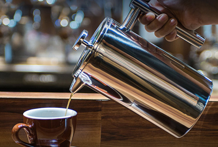 不銹鋼雙層法式濾壓壺沖茶器French Press 咖啡壺 法壓壺