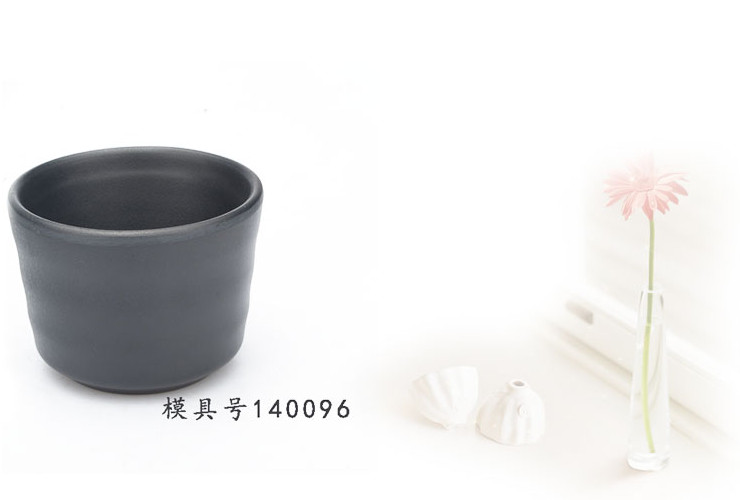 A5密胺仿瓷餐具 黑色磨砂杯子 創意水杯茶杯耐熱耐摔耐用