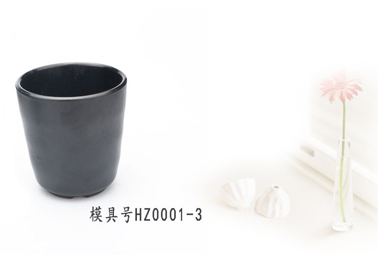 A5密胺仿瓷餐具 黑色磨砂杯子 創意水杯茶杯耐熱耐摔耐用