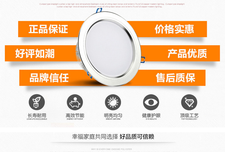 3W LED Ceiling Downlight