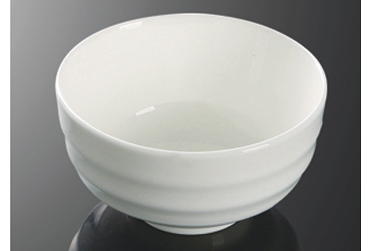 陶瓷雅菲线直口碗 餐厅饭店日用陶瓷碗 创意陶瓷餐具碗