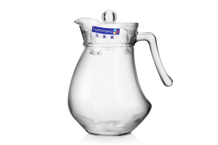 弓箭樂美雅波浪鋼化玻璃1.3L波浪壺 玻璃壺 果汁壺 熱水壺