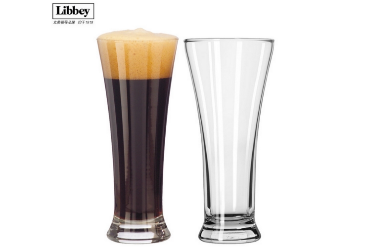美国 Libbey利比 闪耀皮尔森杯啤酒杯 果汁杯 玻璃杯