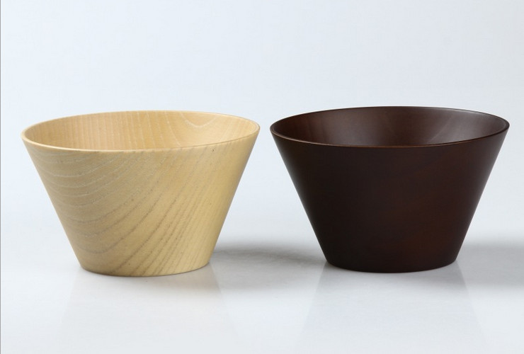 Natural Wooden Tableware Wooden Bowl