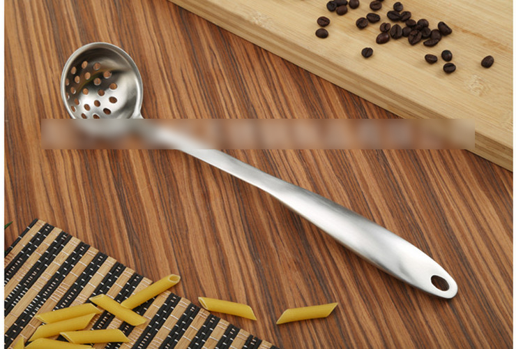 Stainless Steel Hollow-handle Hotpot Soup Leaking Spoon