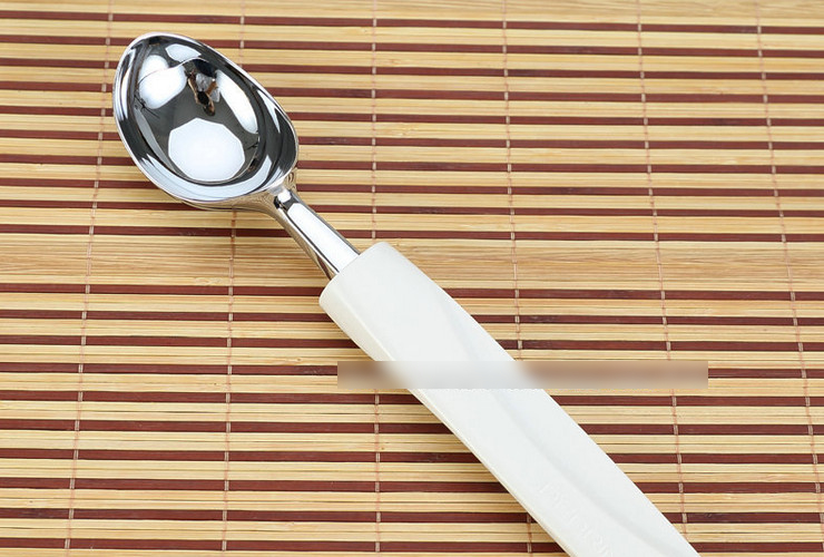 不锈钢白色锌合金压铸雪糕勺 冰激凌勺挖勺水果挖球勺 哈根达斯雪糕勺