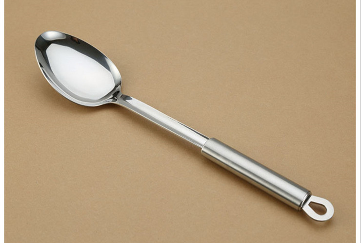 Stainless Steel Heavy Flat Series Buffet Serving Spoon Big Spoon (Being Out-of-stock)