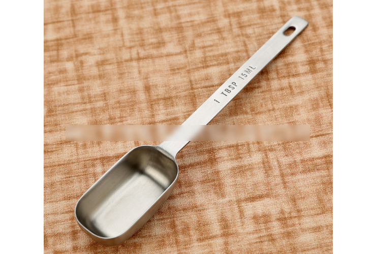 不锈钢烘焙工具 304#量调料勺刻度计量勺 不锈钢称量克度勺咖啡量勺 (缺货中)
