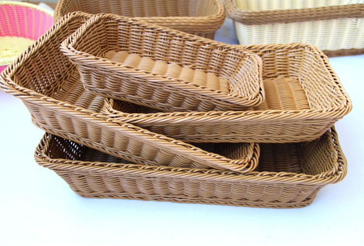 Rattan Bread Basket Bread Basket Food Basket Fruit Basket
