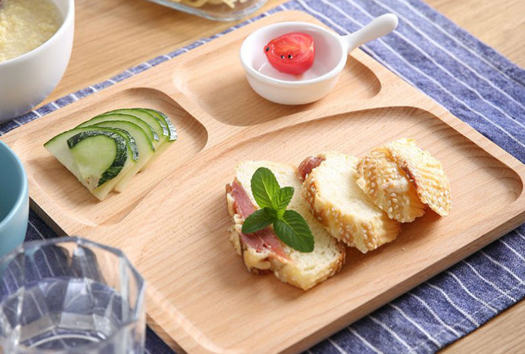 Exported Wooden Meal Plate