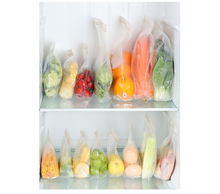 食品雙層拉鏈保鮮袋 冰箱收納袋雙拉鏈密封袋 廚房食品密封儲存袋 (包運送上門) - 關閉視窗 >> 可點按圖像