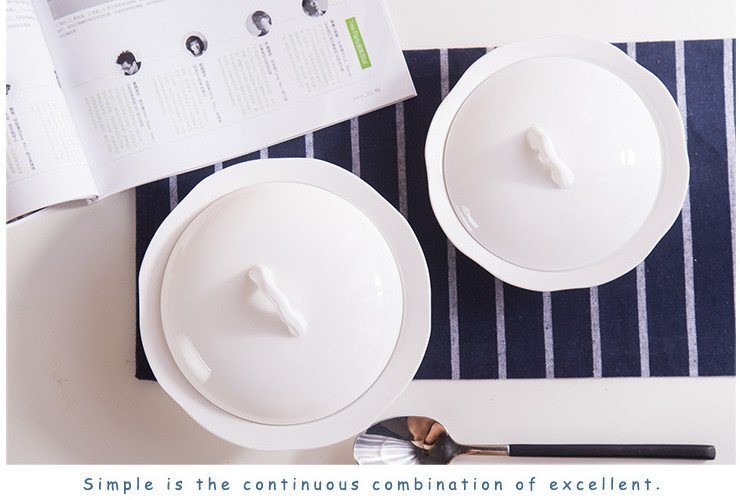 (有樣品) 低骨瓷陶瓷牛油碟芝士碗 醬料碟 西餐配菜碗 有蓋小菜碟